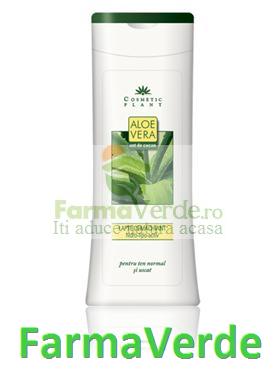 Lapte Demachiant hidro-lipo-activ Aloe Vera + Unt cacao Cosmetic