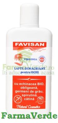 Lapte demachiant pentru ochi cu echinacea BIO 125 ml Favisan