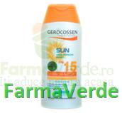 Gerocossen Lapte protectie solara Ulei Argan SPF 15 250 ml