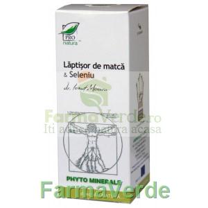 Laptisor de matca & Seleniu 30 capsule Medica ProNatura