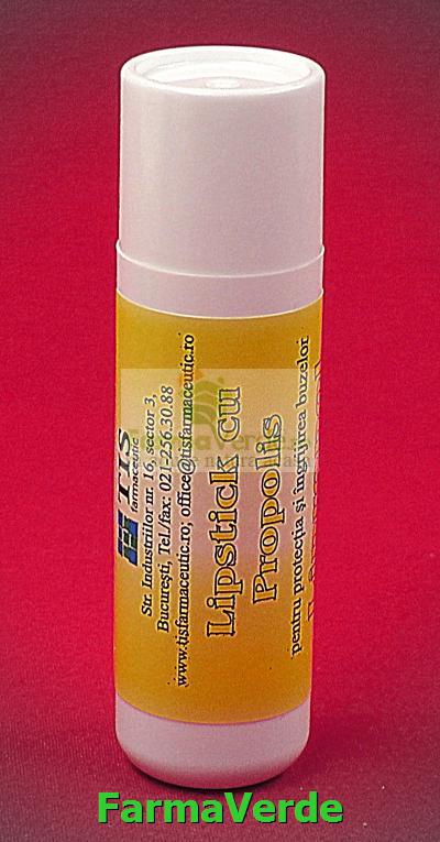 Lipstick Strugurel cu propolis 4 gr TIS Farmaceutic
