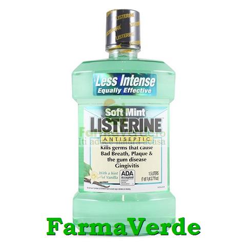 Listerine Apa de Gura Softmint Antibacterial 500 ml Johnson