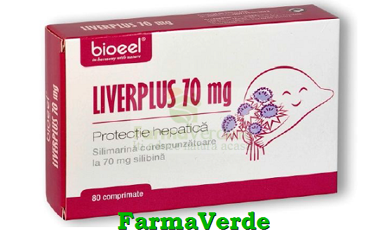 Liverplus 70 mg 80 comprimate Bioeel