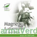Magneziu & Vitamina B6 30 capsule Medica ProNatura