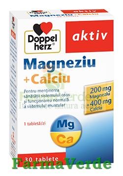 Doppelherz Aktiv Magneziu + Calciu 30 tablete