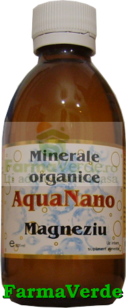 Magneziu Organic 200 ml AquaNano Aghoras Invent