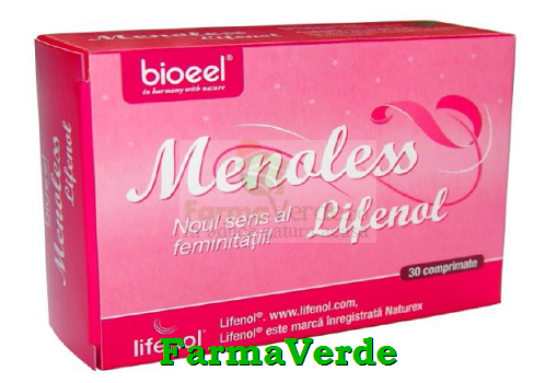 Menoless Lifenol Menopauza 30 Comprimate Bioeel