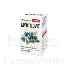 MYRTILOVIT Recomandat diabeticilor 60 tablete Quantum Pharm