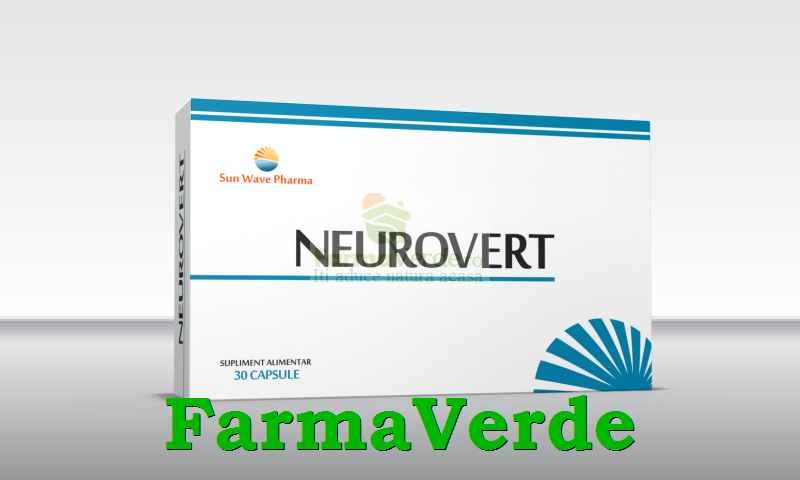 Neurovert Forte Memorie si Concentrare 30 capsule Sun Wave Pharma