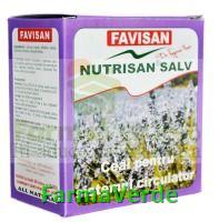 Ceai Nutrisan SALV pentru Circulatie 50 gr Favisan
