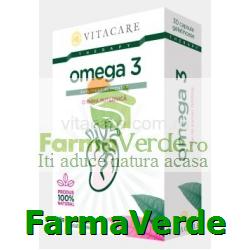 Omega 3 Ulei de Somon 30 capsule Vita Care