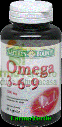 Omega 3-6-9 60 cps Nature's Bounty Walmark