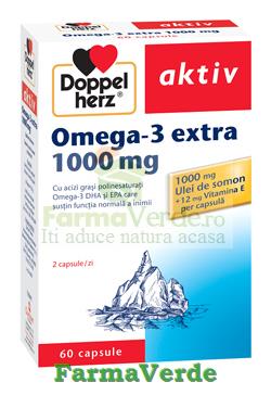 Doppelherz Aktiv Omega 3 extra 1000 mg 60 capsule