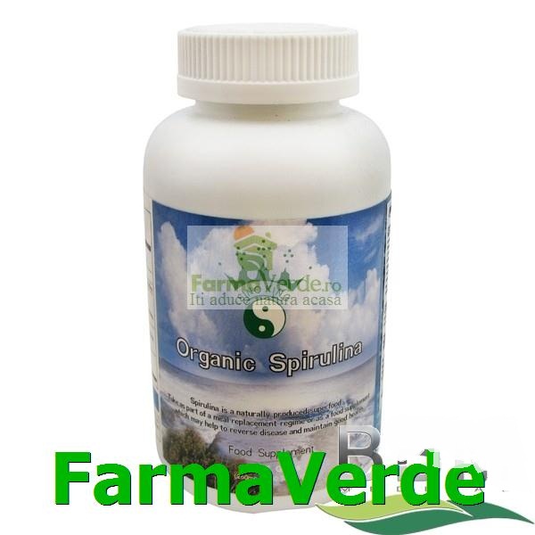 Organic Spirulina 450 tablete BBM Medical