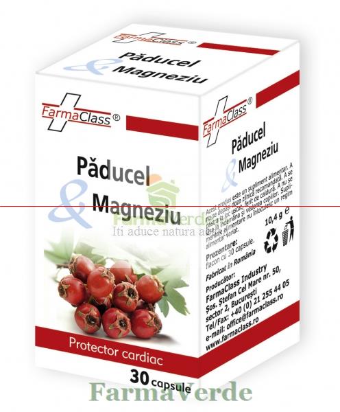 Paducel + Magneziu 30 cps FarmaClass