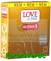 Love Plus Intense E Prezervative 3 bucati