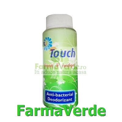 Touch Pudra Picioare Antibacteriana 100 gr Sana Sarah