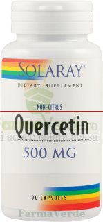 QUERCETIN 500 mg Antioxidant 90 capsule Solaray Secom