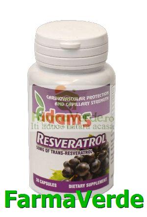 Resveratrol 50 mg 30 capsule Adams Vision