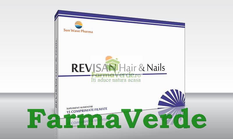Revisan Hair Nails Par si Unghii 15 cpr Sun Wave Pharma