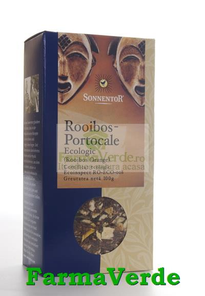 Ceai Rooibos cu Portocala BIO 100 gr Sonnentor