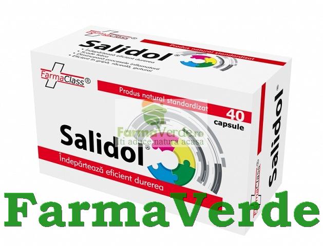 Salidol Analgezic Natural Aspirina 40 capsule Farma Class