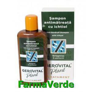 Sampon antimatreata cu ichtiol Gerovital Plant Tratament Farmec