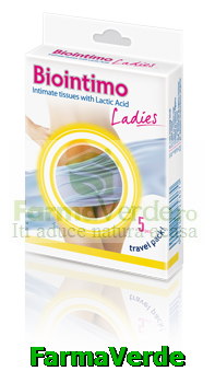 Servetele Intime Ladies Travel Pack 5 buc Biointimo