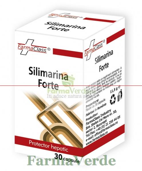 Silimarina Forte 30 cps FarmaClass