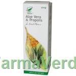 Sirop Aloe Vera Propolis Regleaza Tranzitul 100 ml Medica