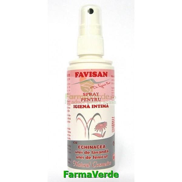 Spray pentru igiena intima cu echinacea 100 ml Favisan