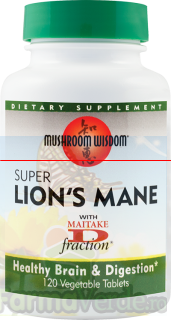 SUPER LION'S MANE 120 tablete vegetale Secom