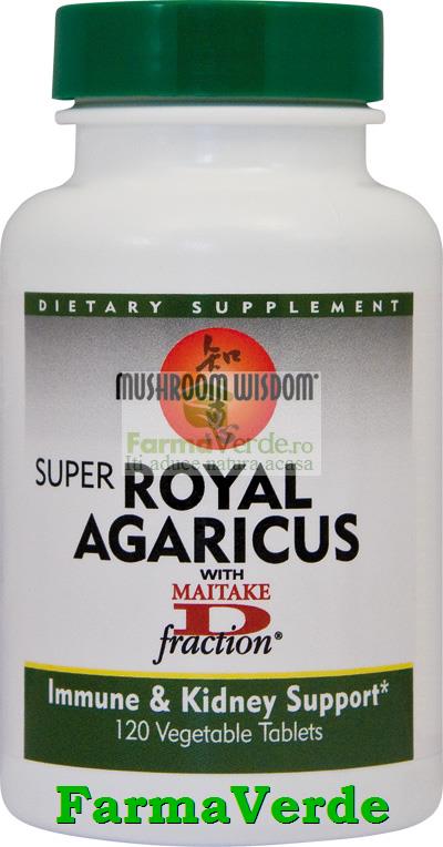 Super Royal Agaricus Imunitate120 tablete vegetale Secom