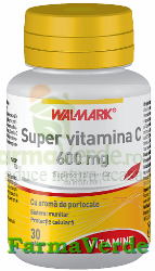 Super vitamina C 600 mg 30 cpr Walmark