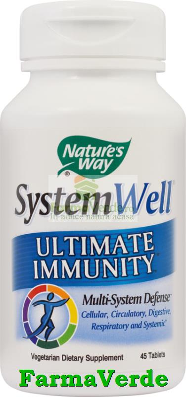 System Well Ultimate Immunity 30Tablete Nature's Way Secom