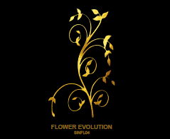 Tatuaj Aur FLOWER EVOLUTION AUR 24 K SinGold Italia Tattoos