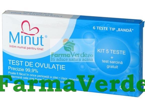 Test de Ovulatie Banda Minut 5 bucati +1 test Sarcina GRATIS!