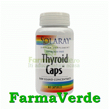 Thyroid Caps 60 capsule (Hipotiroidism) Solaray Secom