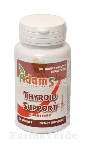 Thyroid Support Tiroida Sanatoasa! 30 capsule Adams Vision