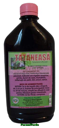 Tinctura de Tataneasa 200 ml Faunus Plant