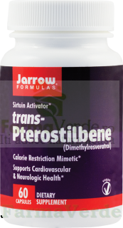TRANS-PTEROSTILBENE 50 mg 60 capsule vegetale Jarrow Secom