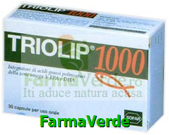 Triolip 1000 30cps inlaturarea colesterolului Triopharma