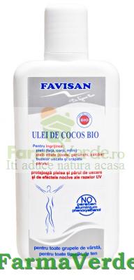 Ulei de cocos BIO 125 ml Favisan