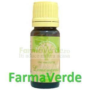 Ulei Esential de Lemongrass 10 ml Herbavit
