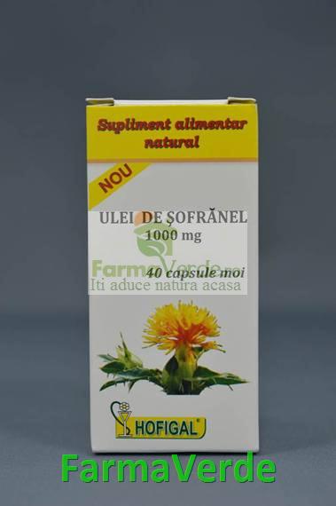Ulei Sofranel 1000 mg 40 capsule moi Hofigal