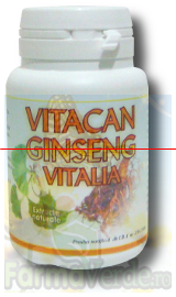 Vitacan GINSENG 400mg 30 capsule Tonic General Vitalia K Pharma