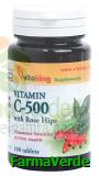Vitamina C 500 mg cu macese 100 comprimate Vitaking