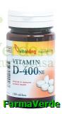 Vitamina D3 400UI 100 comprimate Vitaking