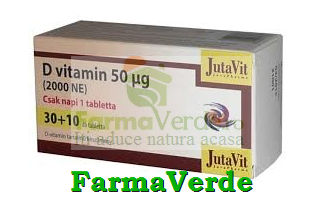 Vitamina D 50ug 2000 NE 30+10 tablete GRATIS! Magnacum