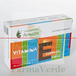 Vitamina E 100 UI 30 capsule Remedia
